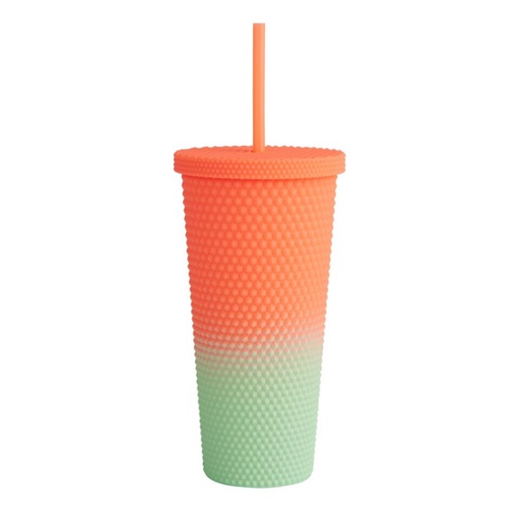 Pink And Green Watermelon Double Wall Cup - Picture 3 of 3